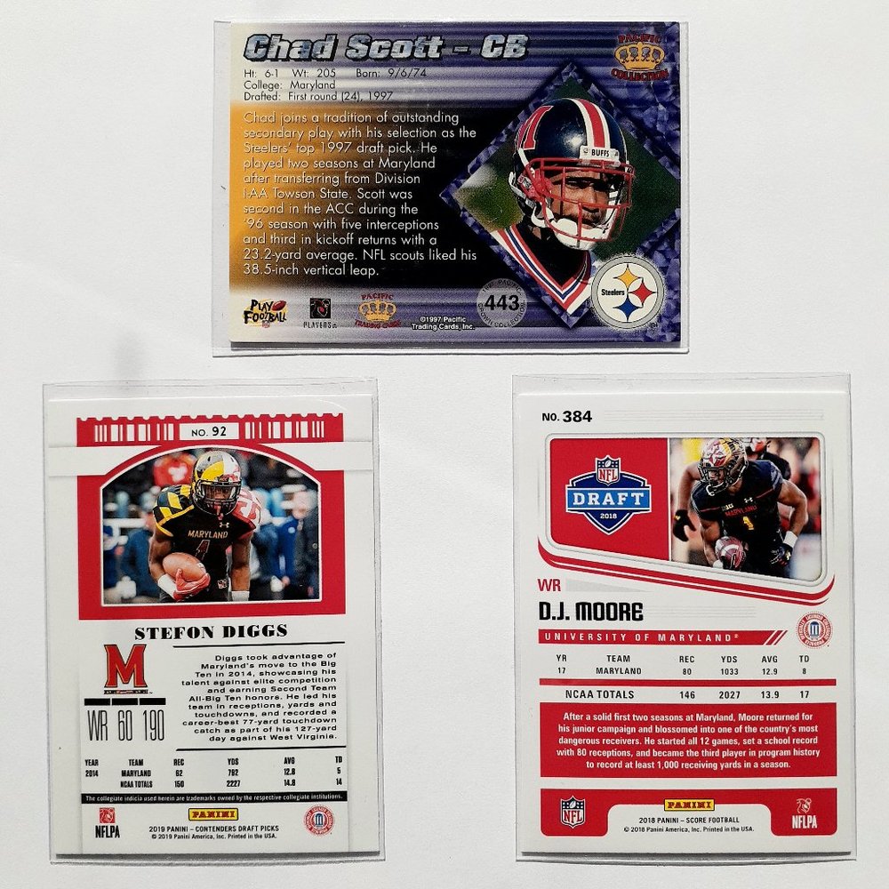 Maryland Terrapins 9 Card Lot [CFBL] [4_4_2] - Picture 6 of 8